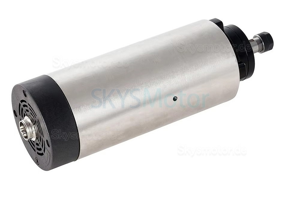 1,5kW 110V/220V luftgek&uuml;hlter CNC Spindelmotor Bausatz OSP001696 mit Spindelantrieben (Frequenzumrichter) und 13 ER11-Spannzangen